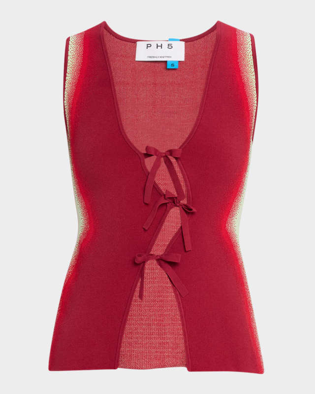 Nova Tie-Front Vest